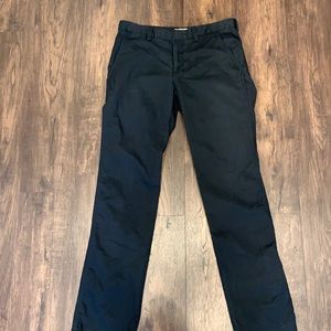 John Varvatos Black Corduroy Pants (Size 32)